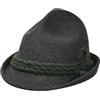 Melegari Faustmann Cappello Tirolese Waldhut da Foresta e Alpino Uomo Donna Estate/Inverno (Antracite, 57)
