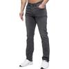 989Zé ENZO Jeans Uomo Pantaloni Casual Cotone Regular Fit con Elasticizzato EZ359 Grigio 38W / 32L
