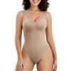 SHAPERX Donna Body Contenitivo Modellante Shapewear Bodysuit Dimagrante Intimo Guaina Snellente Shaper Shaping Figura Canotta, UK-SZ5240-Sienna-L/XL