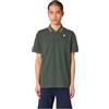 K-Way Polo Modello JUD Colore Green Blackish con Logo sul Petto