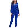 HAOLEI Completo Donna Elegante Invernali Tuta Da Donna in Velluto Da 2 Pezzi Con Stampa a Cuore a Maniche Lunghe Con Cappuccio E Pantaloni Della Tuta Y2k Abbigliamento Sportivo E per Stare a Casa