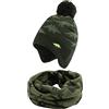 XIAOHAWANG Cappello Dinosauro Sciarpa Cappello Invernale per Bambino Ragazzo Ragazza Cappello Autunnale Riscaldante da 0 a 7 Anni (Cappello+Sciarpa, 9-24 Mesi)