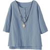 Vogstyle Donna Nuovo Tunica T-Shirt Maglietta Jacquard Top
