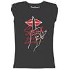 thedifferent New T-Shirt Donna Fiammata Silenzio Parla di Amore Labbra Dito Idea Regalo