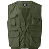RUMAOZIA Gilet da lavoro da uomo, estivo, leggero, traspirante, con collo alla coreana, multi-tasche, in nylon, gilet da pesca, gilet da caccia, primavera/estate, multifunzionale, senza maniche