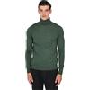 Ciabalù Dolcevita Uomo Lana Cashmere Maglione Collo Alto Regular Pullover Sottogiacca Lupetto (Verde, XXL)
