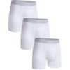 gagli® Boxer da Uomo, Pantaloni Traspiranti da Uomo, Boxer da Uomo in Cotone Modal, Pantaloni Morbidi da Uomo con Fascia Elastica in Vita, Boxer da Uomo Traspiranti in Confezione da 3 Pezzi