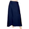 EDZZEL Sottogonna in raso da donna Sari Sottogonna in raso Sari Sottogonna in raso di seta Intimo per le donne, Blu navy, taglia unica