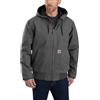 Carhartt Giacca attiva da uomo a vestibilità larga Washed Duck isolata (grande e alta), Ghiaia, 5X-Large