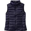 Peuignao Gilet Piumino Donna Leggero Gilet Imbottito Donna Invernale Gilet Trapuntato Donna Giubbotto Smanicato Donna Giubbino Giacca Smanicato Donna Giacche Piumini senza Maniche Ultralight Donna Marina S