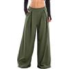 Toocool Pantaloni Donna Palazzo Pinces Eleganti Ampi Larghi con Tasche MS-6934