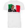 Bughyprint Tshirt Maglia Maglietta Uomo SILVIO BERLUSCONI Siete Ancora, Come Sempre, dei Poveri COMUNISTI Slogan Frasi Citazioni BERLUSCA