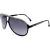 Carrera Occhiali da Sole 1050/S 80S BLACK WHITE 63/10/135 Uomo