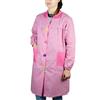 Klottz - Camice scolastico a quadri, unisex fucsia S-M