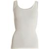 Cosilana, Camicia da donna in merino merino, 70% lana (KBA), 30% seta, naturale, 46
