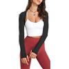 SEAUR Bolero Manica Lunga Anti UV Bolero Shrug Anti-UV Donne Golf Sport Scialle Braccio Maniche Ciclismo Escursionismo Corsa
