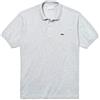 Lacoste L1264, Maglieta, Grigio (Argent Chine), M Uomo