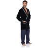 R Revise Elegante corto vestaglia per gli uomini Revise RE-117 - Blu scuro - 3XL