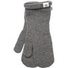 KNITAS Guanti a maglia monostrato in lana per neonati bambini I guanti invernali caldi a maglia per ragazzi e ragazze 3-4 anni I comodi guanti morbidi di colore grigio - taglia 4-5