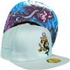 Capiche [99+ Varianti] Cappellino Snapback Sirena Paradise [Mermaid] - Ricamo Sirena Tropicale, ambientazioni Oceano paradisiaco, Ideale per Gli Appassionati di Spiaggia e Fantasy