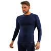 sesto senso Maglia Intima Uomo Lunga Cotone 95% Termica Funzionale Biancheria Maniche Lunghe XXL Blu Scuro