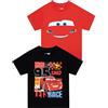 Disney T Shirt T Shirt Bambino | Lightning McQueen T-Shirt Ragazzo | Auto Maglietta Bambino | Maglietta da 2 Pezzi