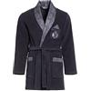 R Revise Revise RE-401 - Accappatoio corto da uomo, elegante, caldo, XXL