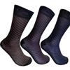 Infinity 6 Paia Calze Corte Uomo a pois fantasia Filo di Scozia 100% di qualità (39-42, Strisce)
