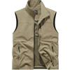 Generico Gilet Da Lavoro Uomo Estivo - Smanicato Uomo Capispalla Estivo Outdoor Elegante Sexy Cargo Con Tasche Per Gilet Da Viaggio Foto Lavoro Pesca