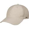 Stetson Berretto da uomo in lino con protezione UV, made in Italy, estivo, con fibbia in metallo e fodera primavera-estate, Taglia unica