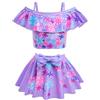 Lito Angels Children's Apparel Lito Angels a Costume da Bagno Tankini Due Pezzi per Bambine Taglia 3-11 Anni
