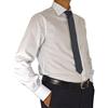 Joyful J21 Camicia Uomo 100% Cotone No Stiro Regular Fit Riga Cielo Manica Lunga