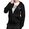 XTREME BOXING - Felpa Donna in Cotone Felpato con Zip e Cappuccio, Sportiva, Casa, Palestra, Jogging, Tempo Libero XFD900Z