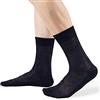Ciocca Calze Uomo Corte Lisce Chiffon 100% Cotone Filo Scozia - 3/6 Paia - Made in Italy - Tre taglie