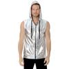 COSAVOROCK Costume Discoteca Anni 70 da Uomo Canotta Disco Metallico Camicie Funky Brutto