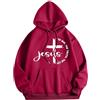 Generic Felpe con cappuccio da donna Gesù Gesù The Way The Truth and The Life Youth Workou Graphic Christian con cappuccio vestiti con cappuccio Backwoods religioso Y2K lettera casual pullover felpe con