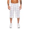 Kendindza Collection Kendindza Uomo Pantaloni Corti Pantaloncini da Tempo Bermuda Cargo Short-s M - 4XL (Bianco (330), XXXL)