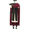 RUMAOZIA Costume Ercole, tunica con armatura, cintura, mantello, bracciali, protezione gambe, copricapo, gladiatore, romani, festa a tema, karneva