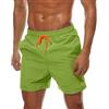 ZOXOZ Costume Uomo Mare Pantaloncini Costumi da Bagno Uomo Corto Surf Short Pantaloncino Uomo Piscina Impermeabile Pantaloncini Asciugatura Rapida Verde Militare M