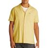 Tommy Hilfiger Camicia da uomo giallo Linen Blend Camp-Aruba, giallo, M