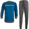 Viacom Pigiama Uomo Lungo Girocollo in Caldo Cotone Sergio Tacchini Art. 37632 (Ottanio, M)