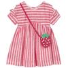 Mayoral Vestito con Borsa per Bimba Geranio 18 Mesi (86cm)