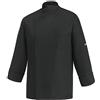 EGOCHEF - Giacca Cuoco OTTAVIO Manica Lunga 100% Microfibra (XXXL, Black)