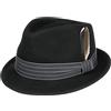 Stetson Norborne Cappello Trilby Tascabile Outdoor con Fascia in Tessuto con Piuma Unisex Autunno Inverno
