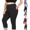 hehiy 3/4 Leggins Capri 3D Anticellulite Donna - Push Up Sculpture,Lipedema a Compressione,Controllo Graduata Anti Cellulite Pantaloni Yoga Donna Estivi Sport/Fitness/Yoga