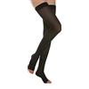 Relaxsan Basic 970A (Nero, tg.5) calze autoreggenti compressive 280 den punta aperta