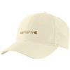 Carhartt Cappellino da donna in tela con ricamo, Ecru non tinto, Taglia unica