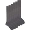 Ciocca Calze Lunghe Uomo in Caldo Cotone Ritorto, Set 6 Paia, Calzini Eleganti e Resistenti per Tutte le Stagioni [S012LTP_088_11_2]