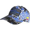 SKR Berretto Plata o Plomo Blu e Nero Strass Street Colombia Baseball - Taglia unica - Blu