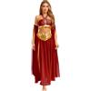 TiaoBug Costume Danza del Ventre Donna Vestito Danzatrice del Ventre Ballo Indiano Arabo Abito da Ballo Lirico Contemporaneo Crop Top Gonna Lunga Costume Carnevale Halloween
